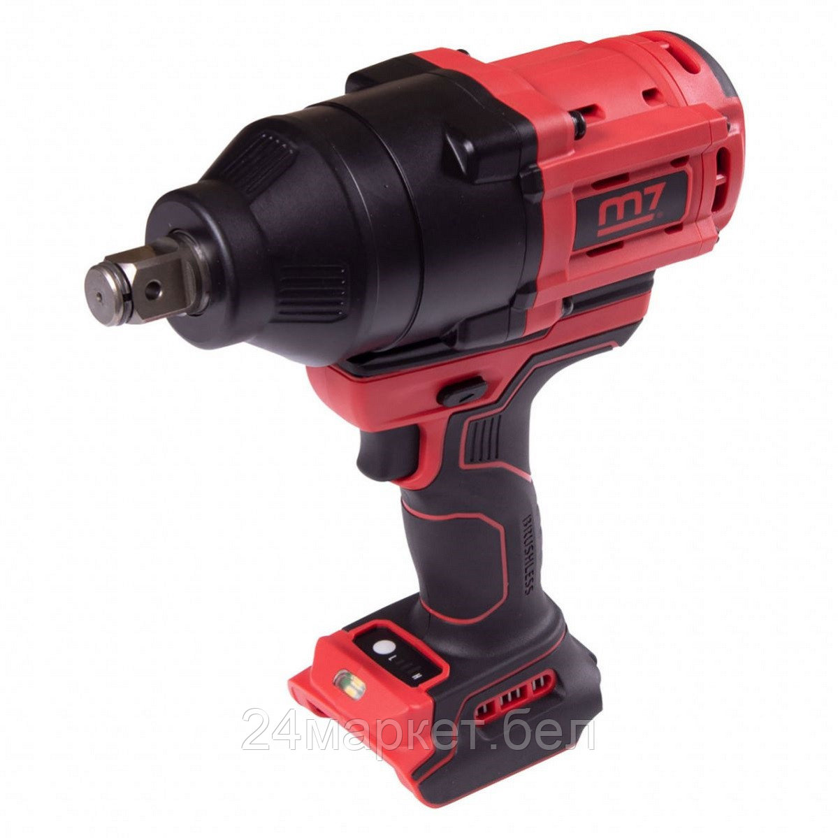 MIGHTY SEVEN DW-601 MIGHTY SEVEN Гайковерт аккумуляторный ударный 3/4", 1627 Нм, 18 В