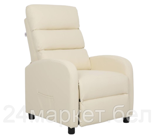 Реклайнер Calviano 2164 (экокожа, бежевый)