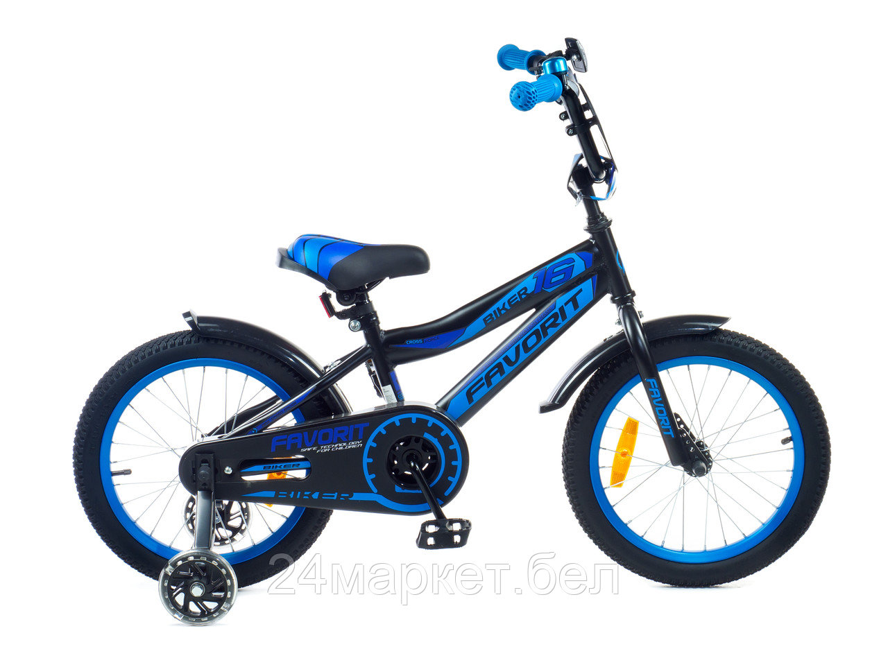 Детский велосипед Favorit Biker 16 BIK-16BL (синий)