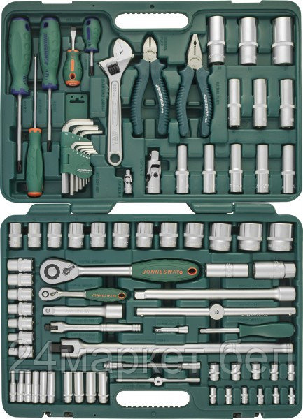 Универсальный набор инструментов Jonnesway S04H52483S 83 предмета