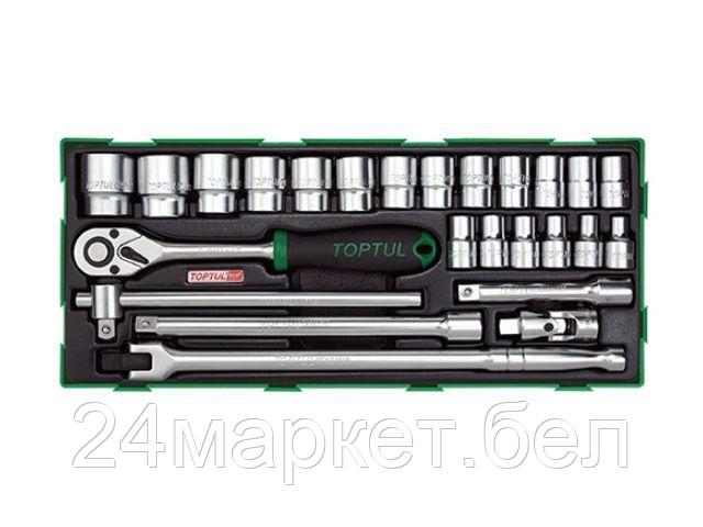 Универсальный набор инструментов Toptul GTB2504 (25 предметов)