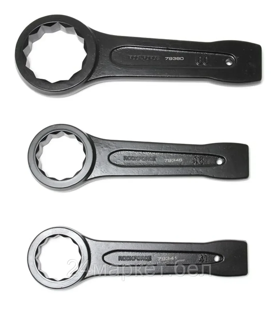 Ключ накидной ударный односторонний 95мм (L-370мм) RF-79395