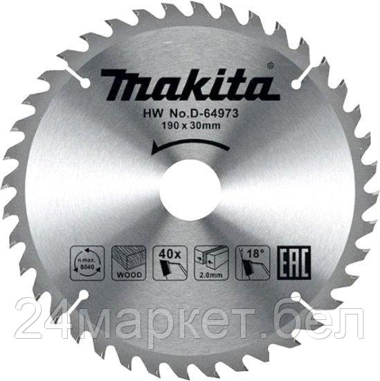 Пильный диск Makita D-64973