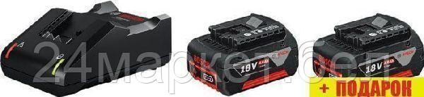 Аккумулятор с зарядным устройством Bosch GBA 18V+GAL 18V-40 Professional 1600A019S0 (18В/4 Ah + 14.4-18В)