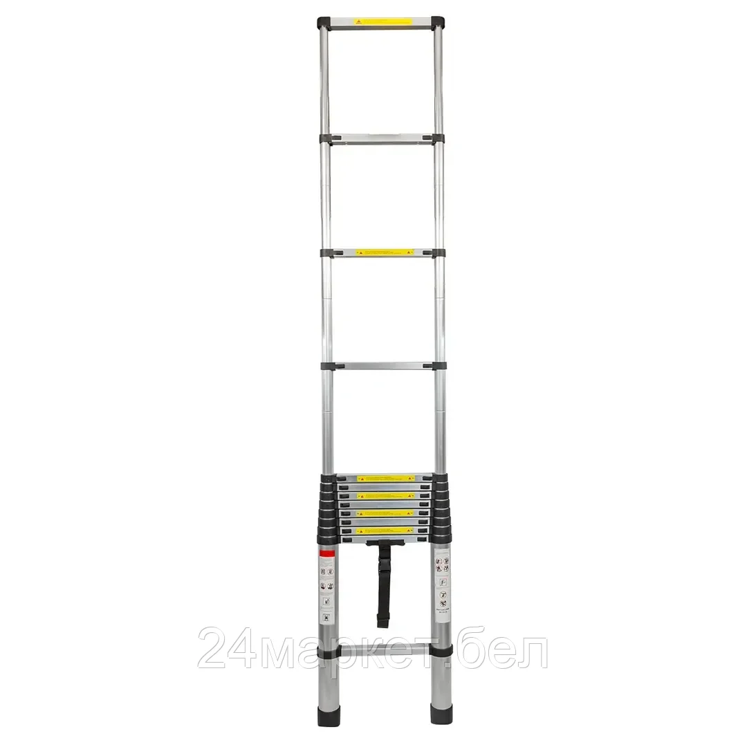 Лестница телескопическая односекционная 5м FORCEKRAFT BL-T500