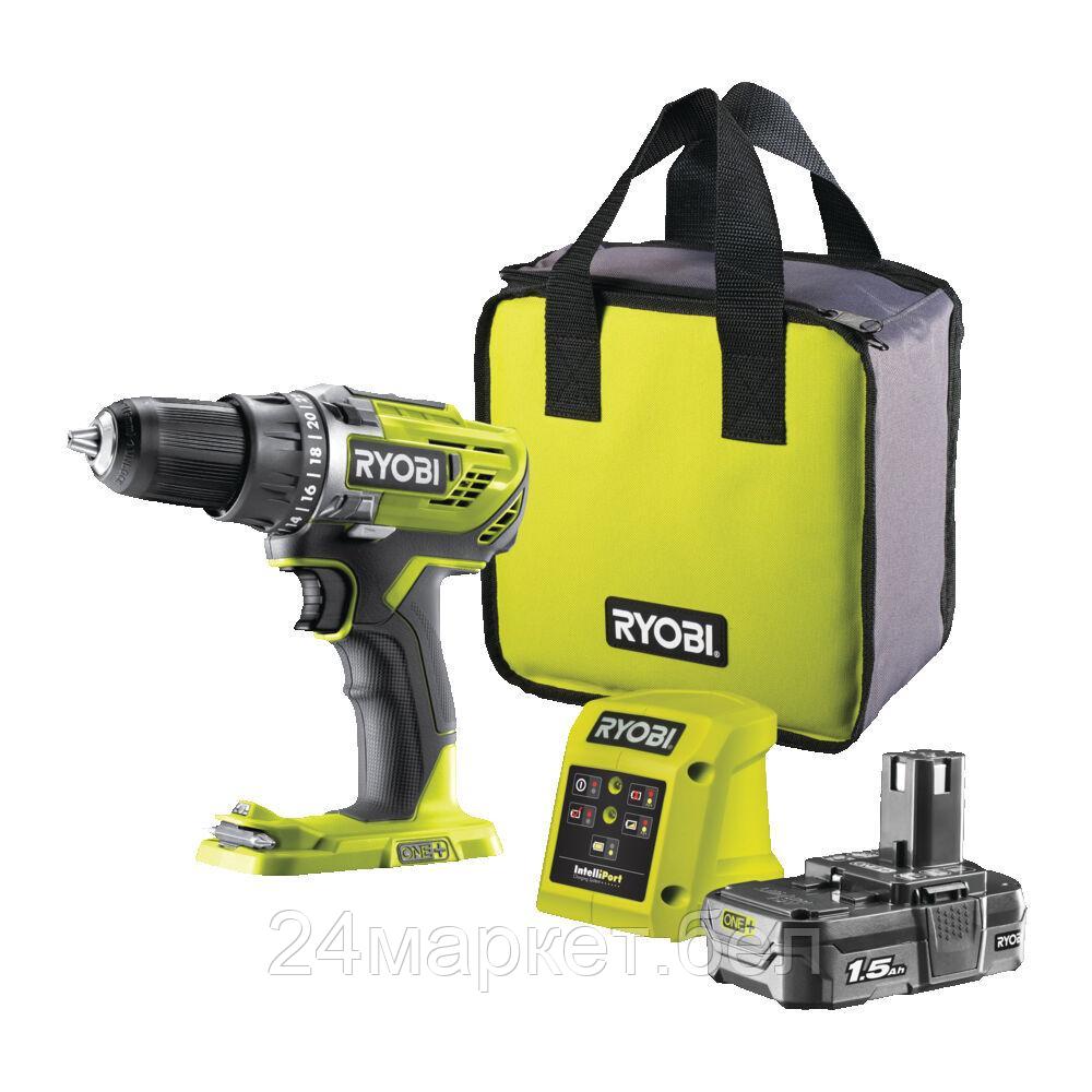 ONE + / Дрель-шуруповерт RYOBI R18DD3-115S 5133005301