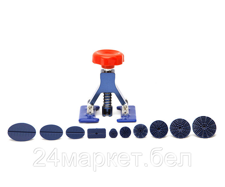 МАСТАК 118-10011 МАСТАК Минилифтер для ремонта вмятин без покраски, 11 предметов