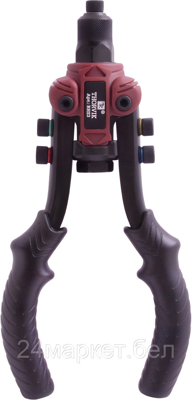 Thorvik RHS3 RHS3 Заклепочник рычажный универсальный усиленный для вытяжных и резьбовых заклепок 3 в 1