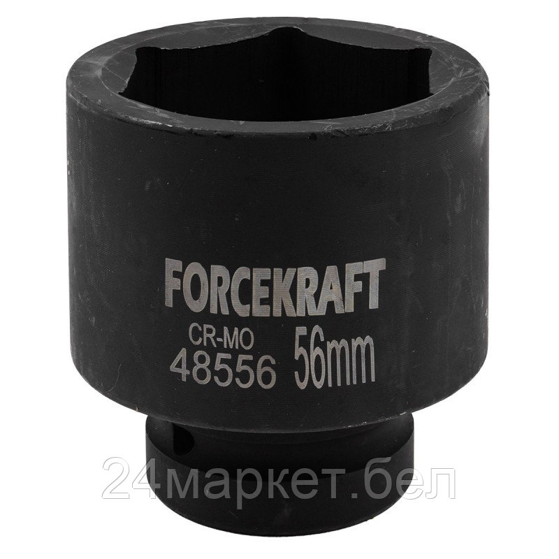 FK-48556 FORCEKRAFT Головка ударная 1", 56мм (6гр.)