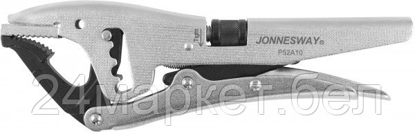 JONNESWAY P52A10 P52A10 Зажим ручной переставной с трубным захватом, 250 мм, 0-80 мм