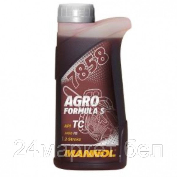 Моторное масло для двухтактных двигателей MANNOL Argo Formula S API TC 7858, синтетическое, 1л