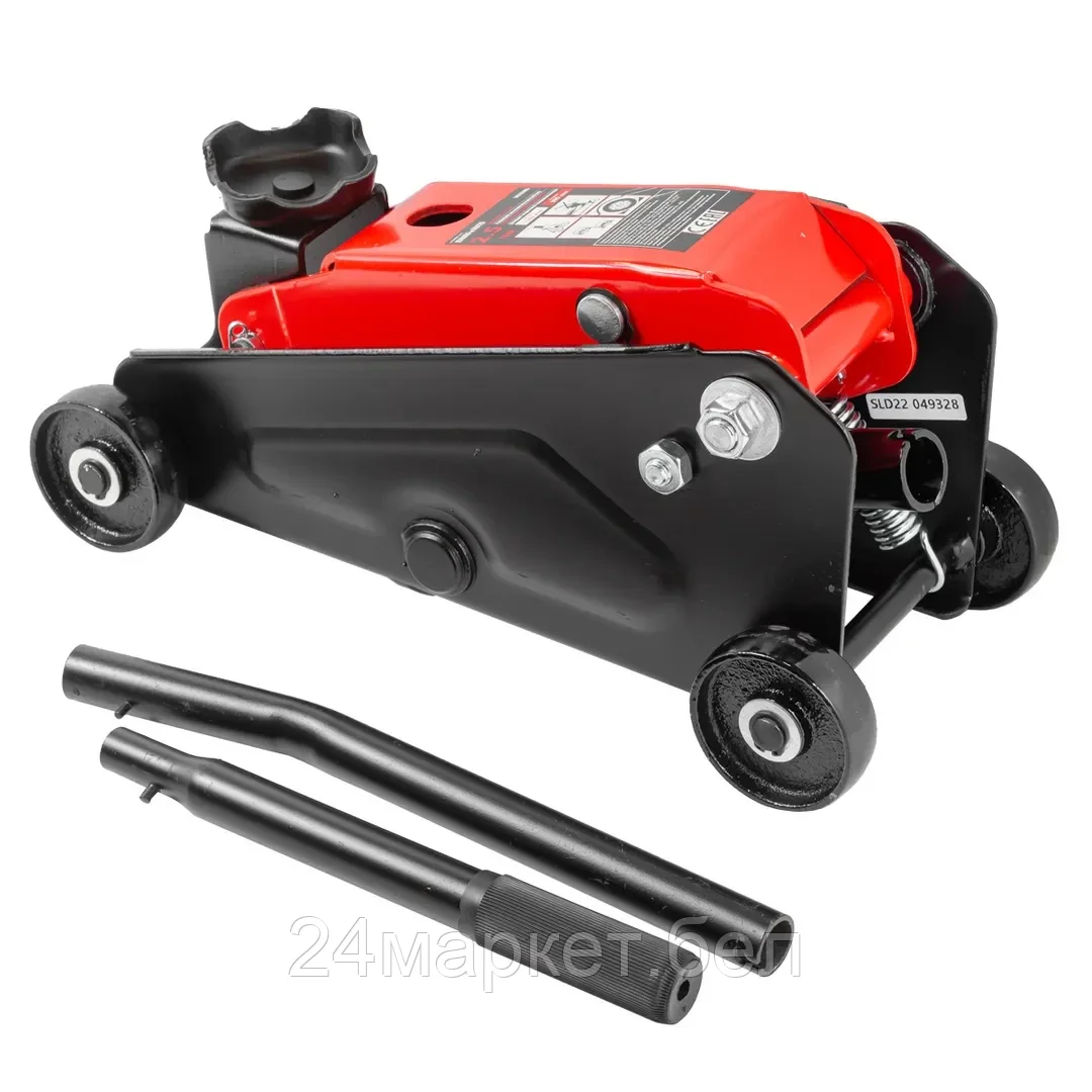 Домкрат подкатной гидравлический 2.5т (h min 140мм, h max 390мм) BaumAuto BM-TR20005