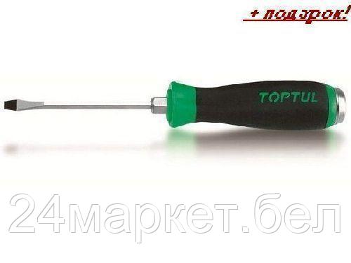 TOPTUL Тайвань Отвертка ударная "-" 1.2x8x175мм TOPTUL (FAGB0818)