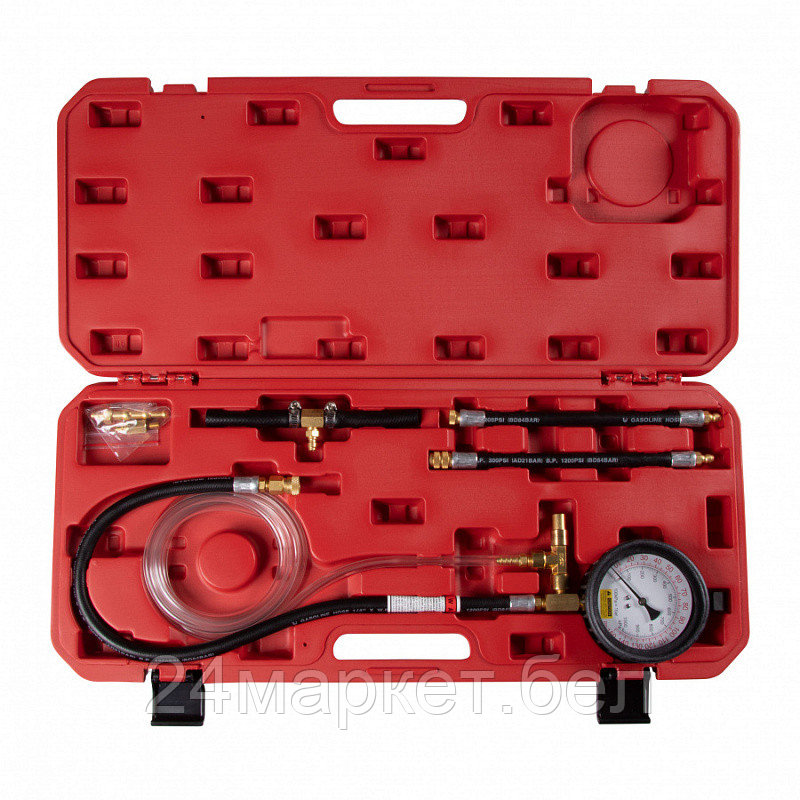 МАСТАК 120-00007C МАСТАК Набор для тестирования топливных систем MFI, кейс, 7 предметов
