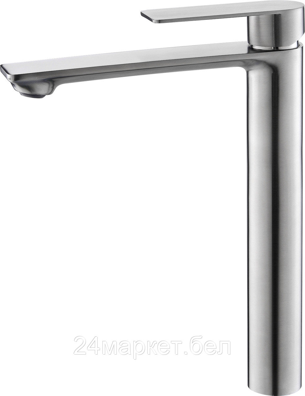 Смеситель для умывальника (SUS 304) D35, серия LES  AV Engineering (Длинный излив, длина 181 мм, высота 248 мм, монолитный) AVLES0-BW1