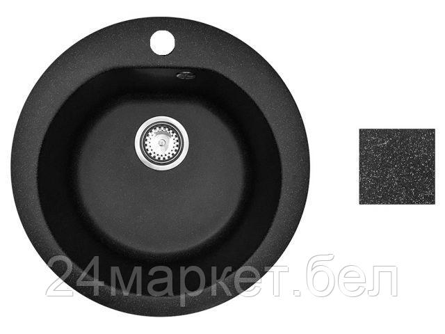 Мойка кухонная из искусственного камня GOLD черный 505х505 mm, AV Engineering