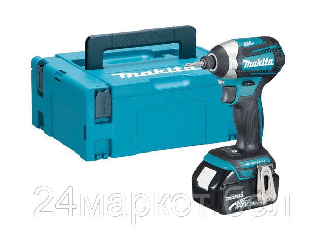 Аккум. шуруповерт MAKITA DTD 154 RFE в чем. (18.0 В, 2 акк., 3.0 А/ч Li-Ion, 3 скор., 175 Нм, шурупы до 13 мм) DTD154RFE