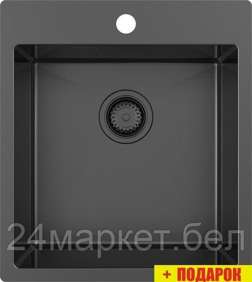 Кухонная мойка ZorG ZRN 5045 Premium PVD Gunblack