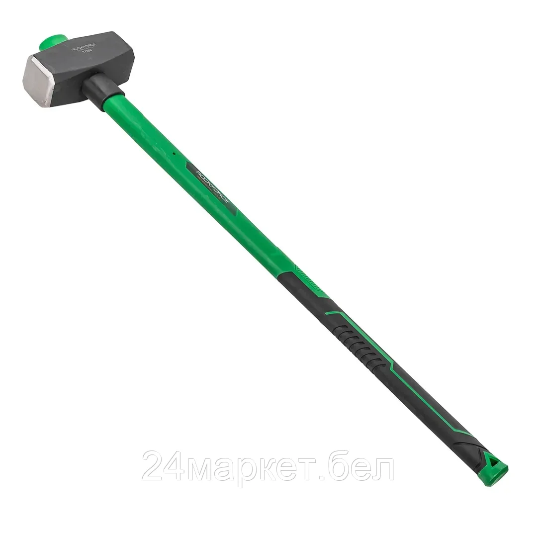 RF-T7850 RockFORCE Кувалда с фиберглассовой ручкой и резиновой противоскользящей накладкой (5000г,L ручки-800мм)