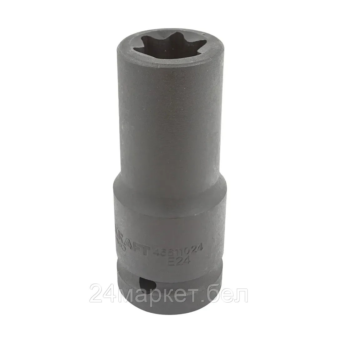 Головка ударная глубокая 3/4", Е24 FORCEKRAFT FK-46611024