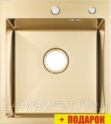 Кухонная мойка ARFEKA ECO AR 450*500 GOLD PVD NANO