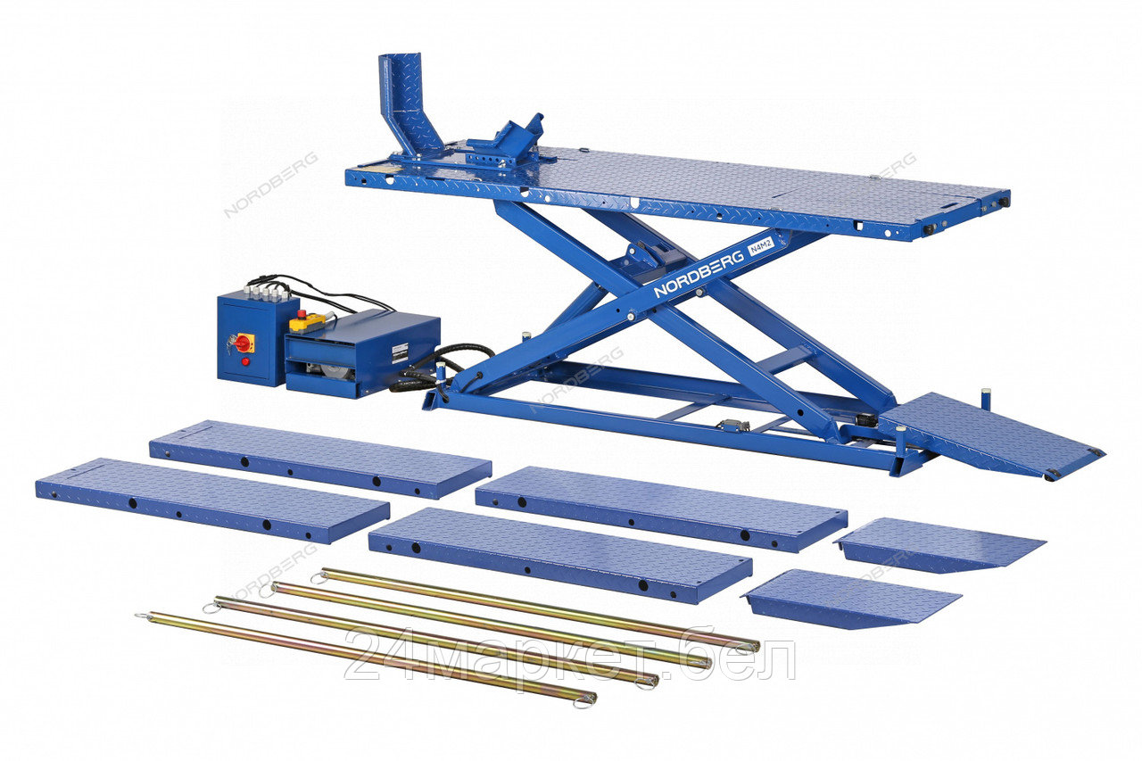 NORDBERG N4MP Набор расширителей платформы мотоподъемника N4M2 для квадроциклов