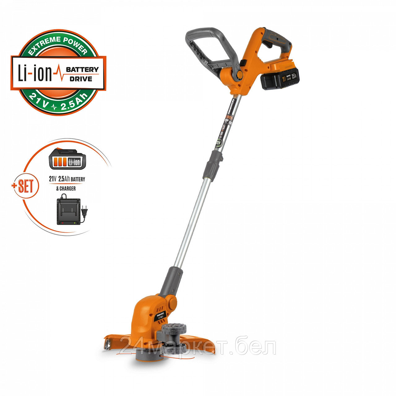 Триммер Daewoo Power DATR 3021Li SET (с АКБ)