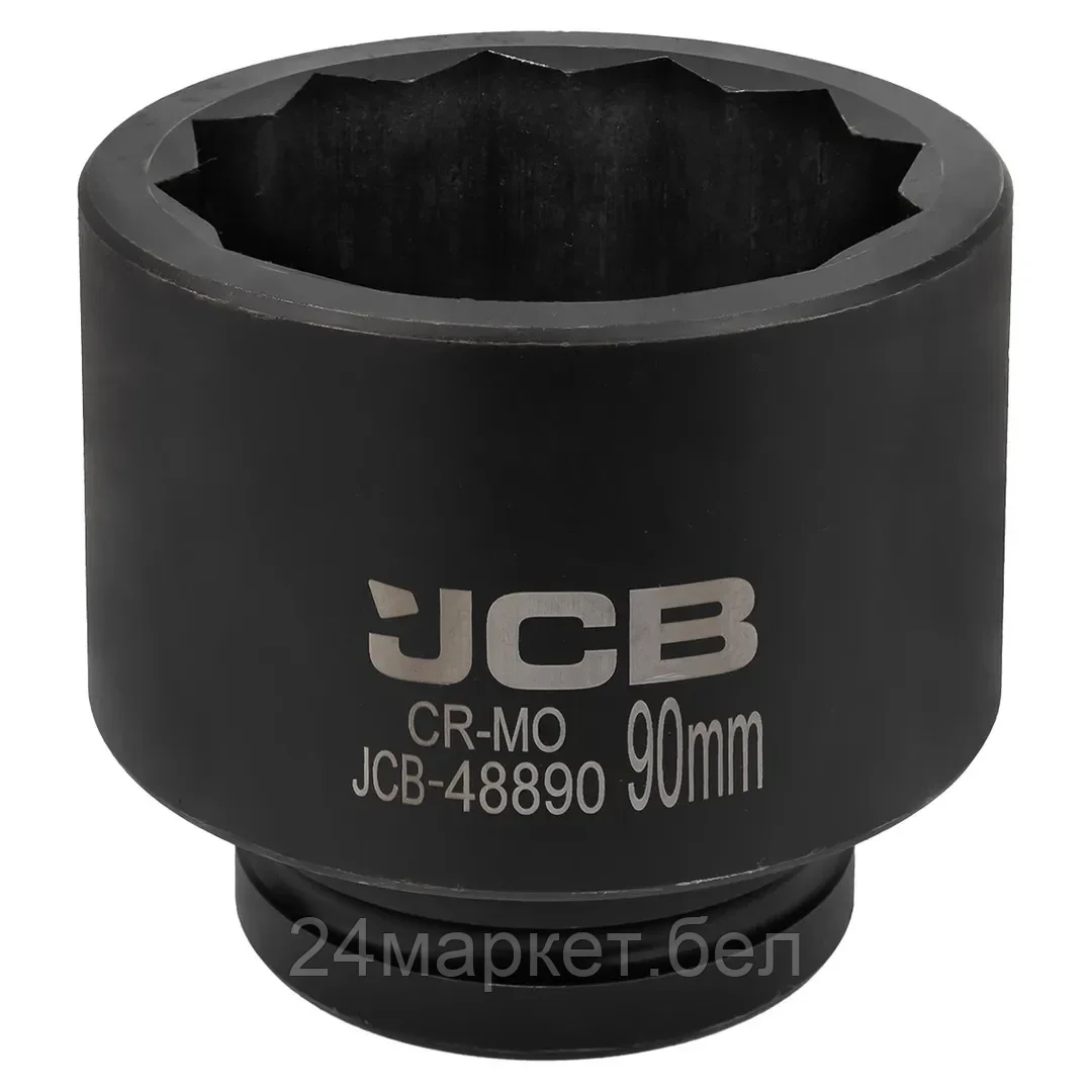 JCB-48890 JCB Головка ударная 1", 90мм (12гр.)