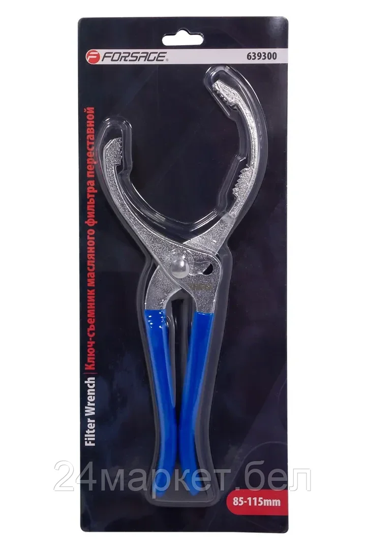 Съемник масляного фильтра переставной (для фильтров 85-115мм) Forsage F-639300