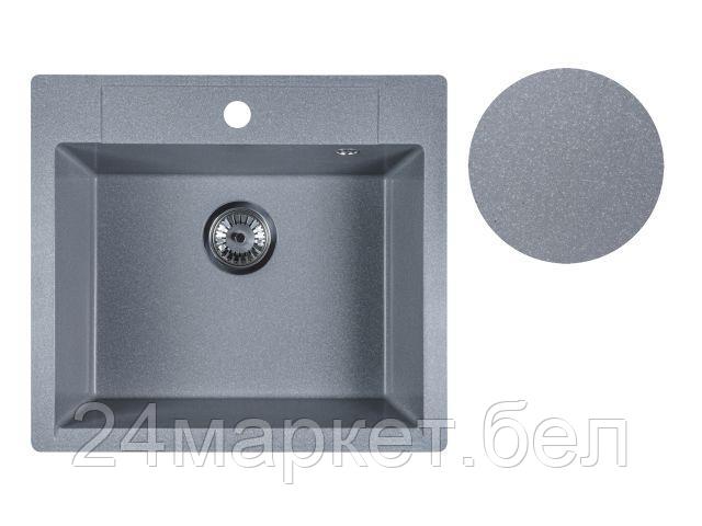 Кухонная мойка AV Engineering Unit AVE550500SLA (серебристый)