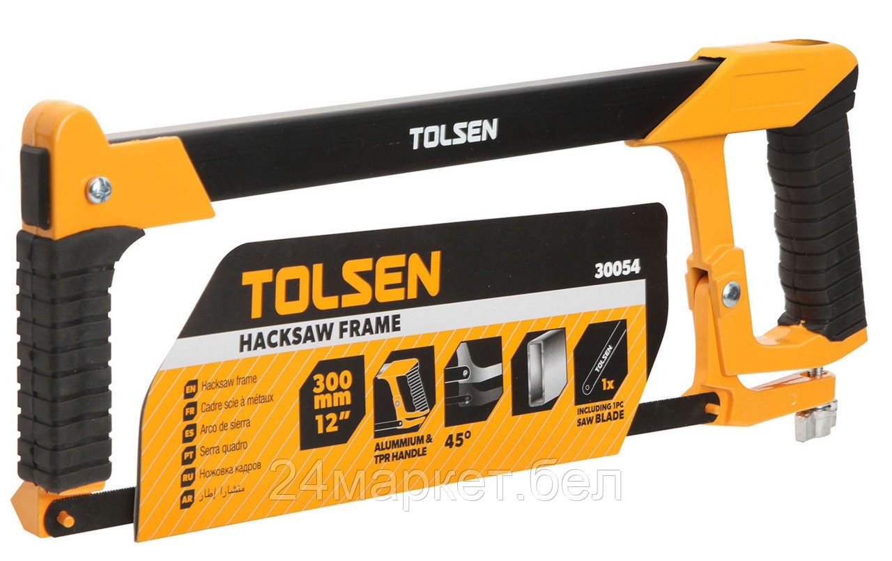 TOLSEN TT30054 TOLSEN Ножовка по металлу 300 мм