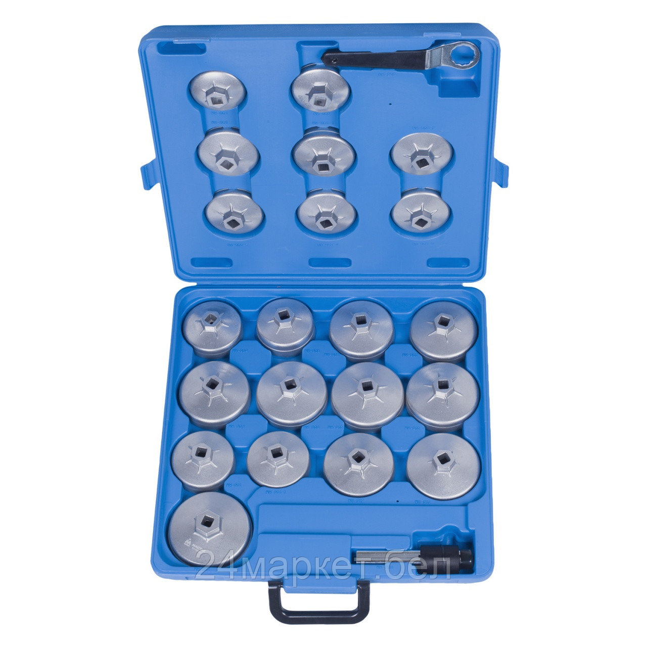 МАСТАК 103-40023C МАСТАК Набор съемников масляных фильтров, 23 предмета