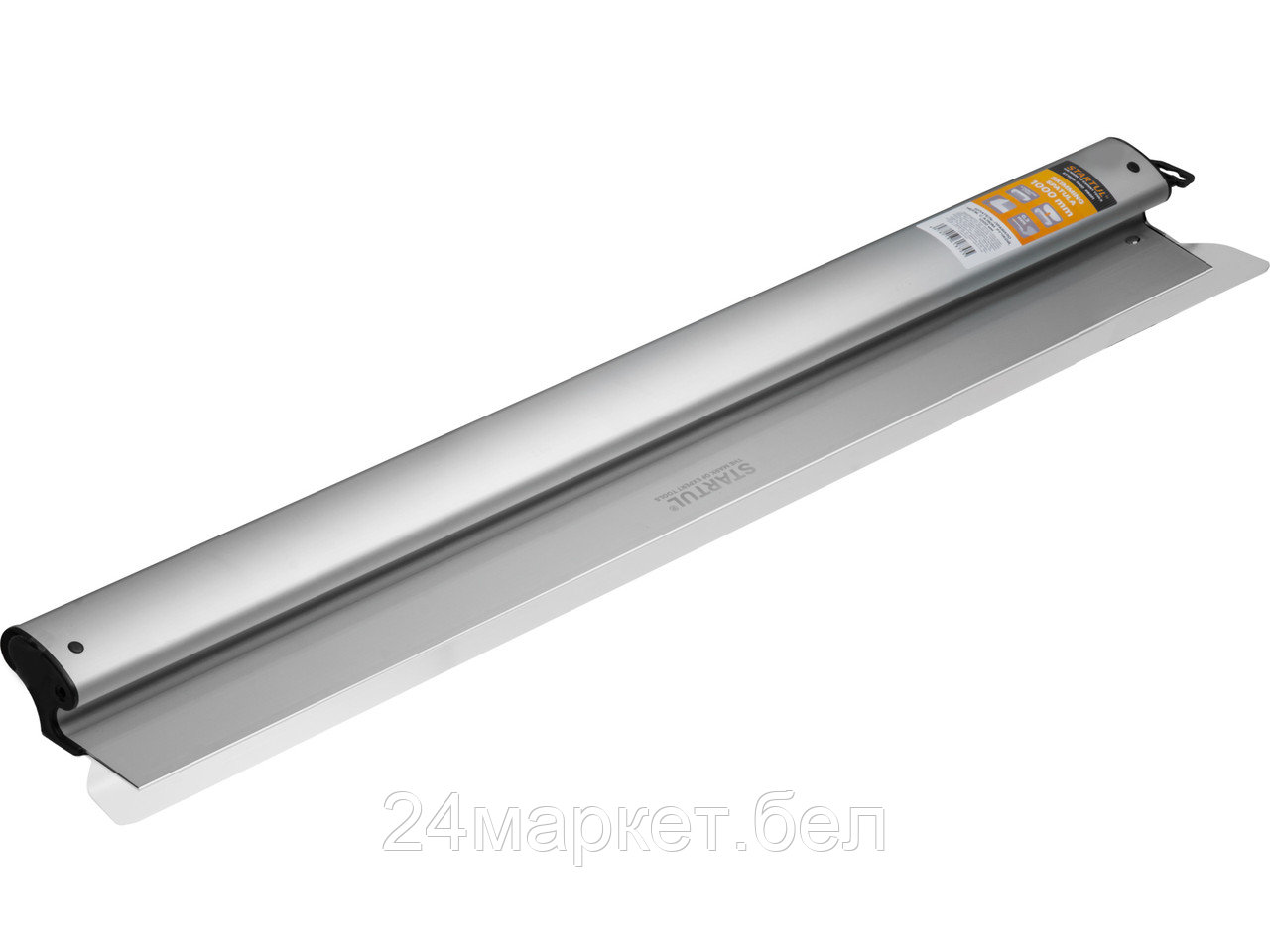 Шпатель-правило нерж. с алюм. ручкой 1000мм STARTUL PROFI (ST1025-1000)