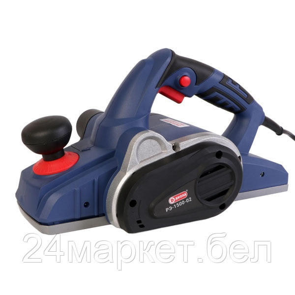 Рубанок ручной электрический, 1500 Вт, 15000 об/мин, 110 мм, 0-3,5 мм (РЭ-1500-02)