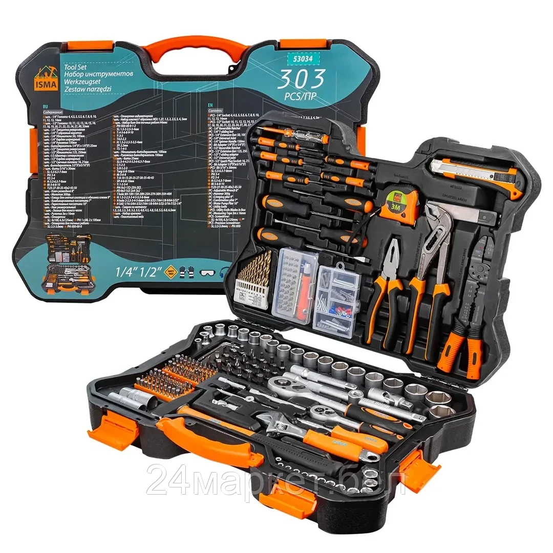Набор инструмента 303 пр ISMA 53034
