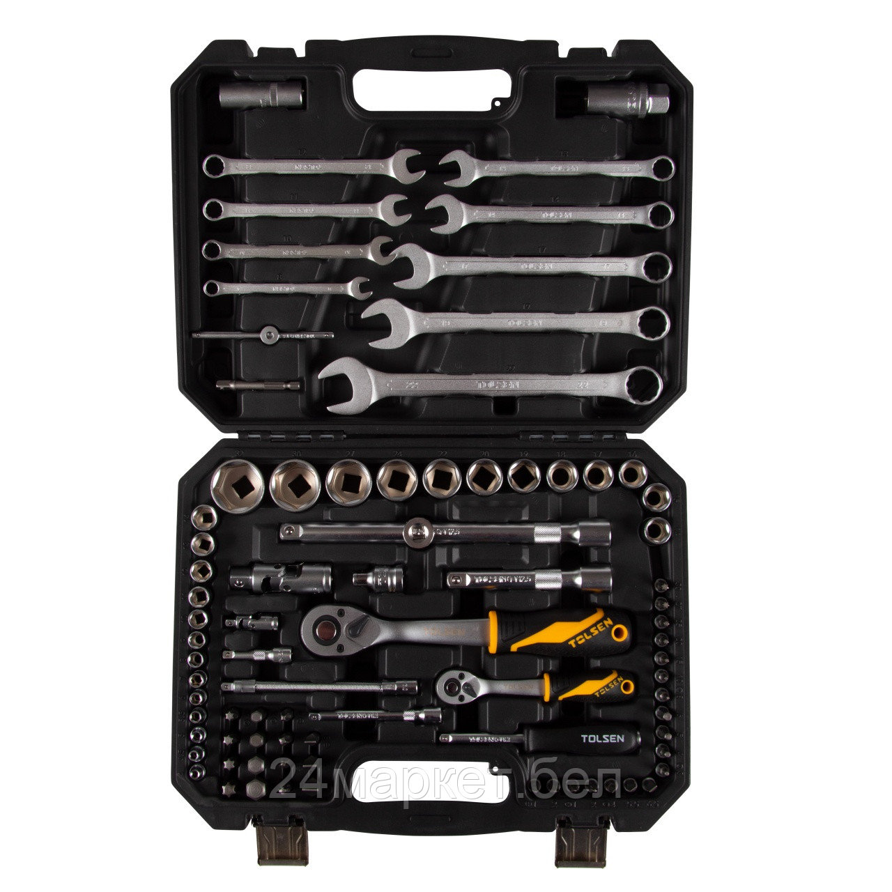 TOLSEN TT15143 TOLSEN Набор инструментов универсальный, 82 предмета