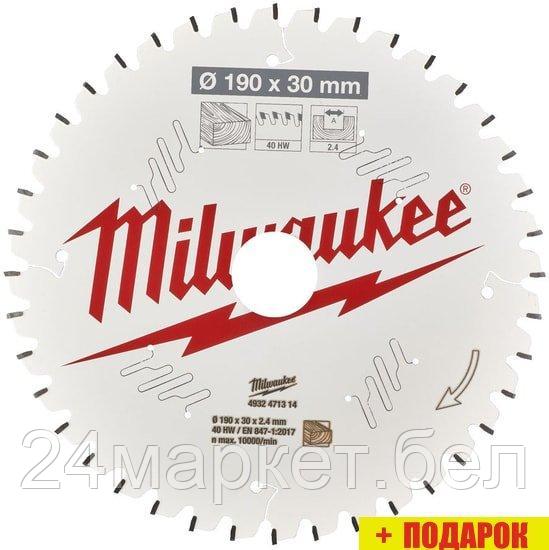 Пильный диск Milwaukee 4932471314