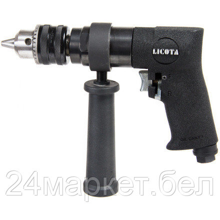Licota PAD-04003 Дрель пневматическая 1/2"(13 мм) с реверсом 750об/мин