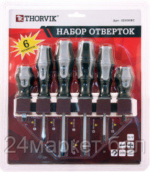 Набор отверток Thorvik SDS06BC (6 предметов)