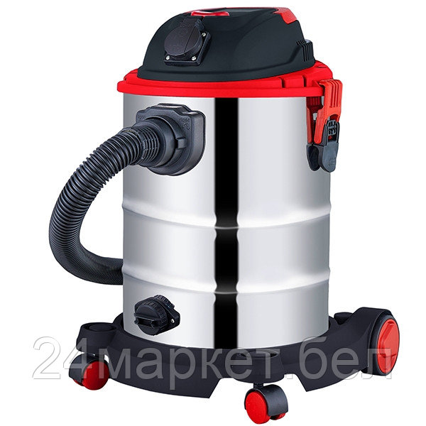 Пылесос 25/1200, 1200 Вт, бак 25л, 17 кПа,сухая и влажная уборка (FT2825 Felisatti)