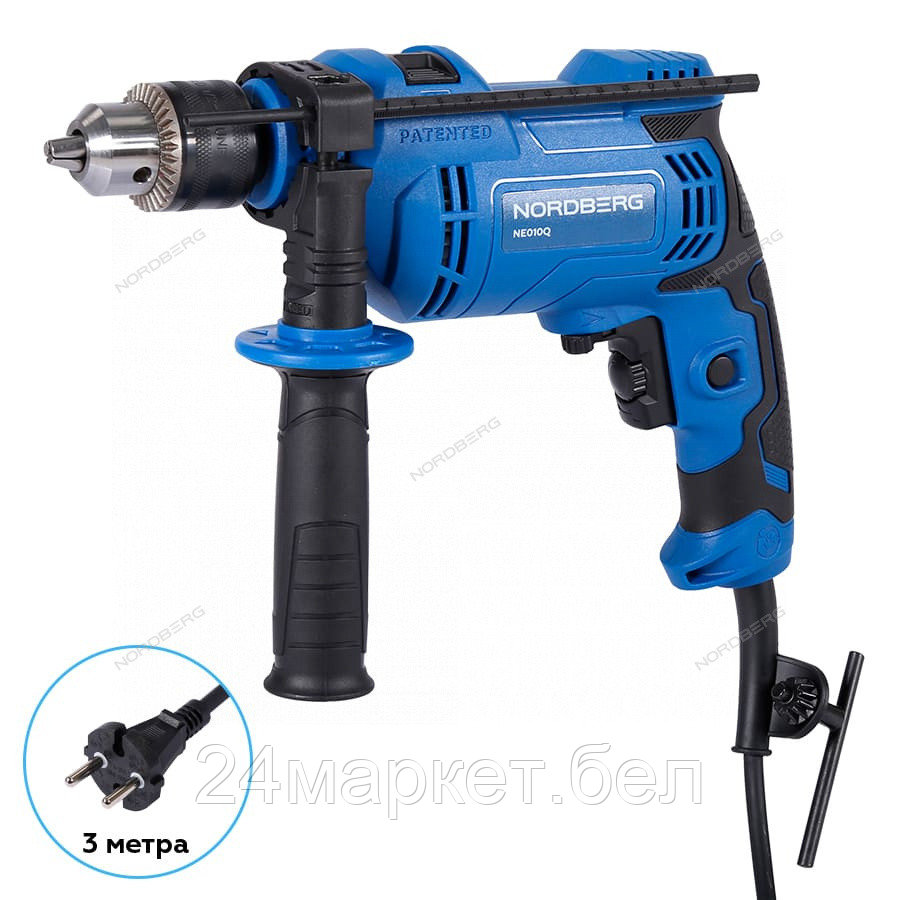 NORDBERG NE010Q Дрель ударная, макс диам. сверла 13 мм, 850 Вт