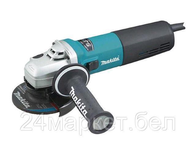 MAKITA Китай Одноручная углошлифмашина MAKITA 9565 CR в кор. (1400 Вт, диск 125х22 мм, плавный пуск)