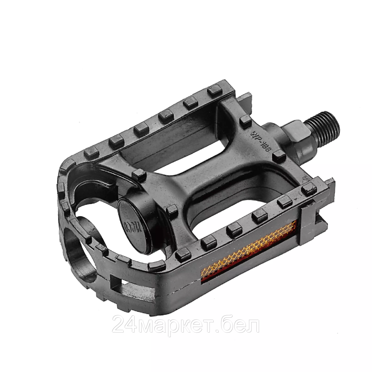ПЕДАЛИ ВЕЛОСИПЕДНЫЕ WP188 BK, 9/16", 108X74 MM , NC11063 NECO