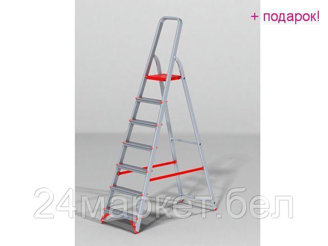 Новая Высота Россия Лестница-стремянка алюм. проф. 147 см 7 ступ. 5,7кг NV300 Новая Высота (макс. нагрузка 225кг)