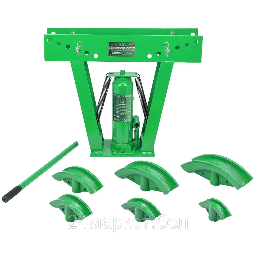 RF-TRA1202 RockFORCE Трубогиб гидравлический вертикальный, 12т