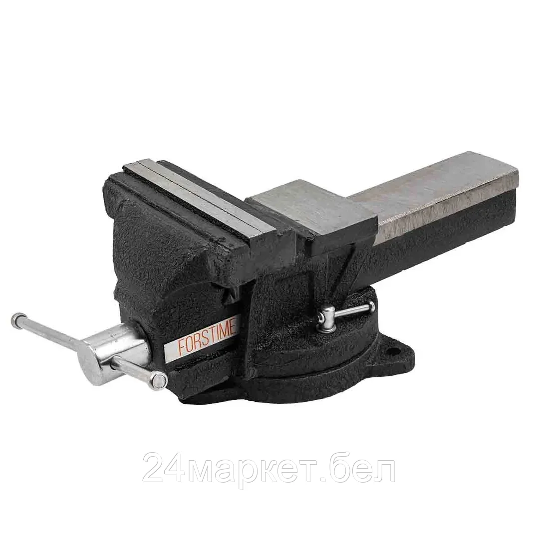 FT-6540106 FORSTIME Тиски стальные поворотные с наковальней 6" (150мм)