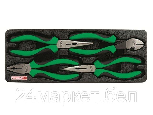 Набор пассатижей Toptul GBAT0402 4 предмета