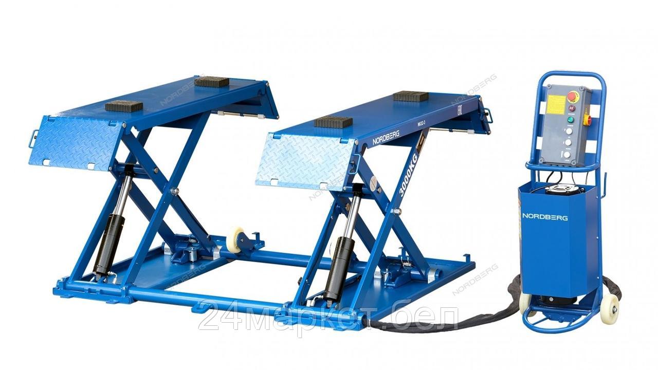 NORDBERG N632-3B_220 NORDBERG ПОДЪЕМНИК N632-3 ножничный 3т, 220В