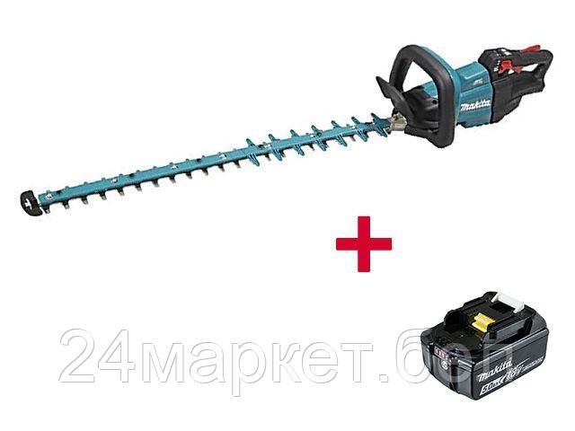 Аккум. кусторез MAKITA LXT DUH 752 Z + АКЦИЯАКБ BL 1860 за 50% (18.0 В, 1 акк., 5.0 А/ч, Li-Ion, длина ножа 750 мм, шаг ножа: 24 мм, вес 3.8 кг) DUH752ZА1