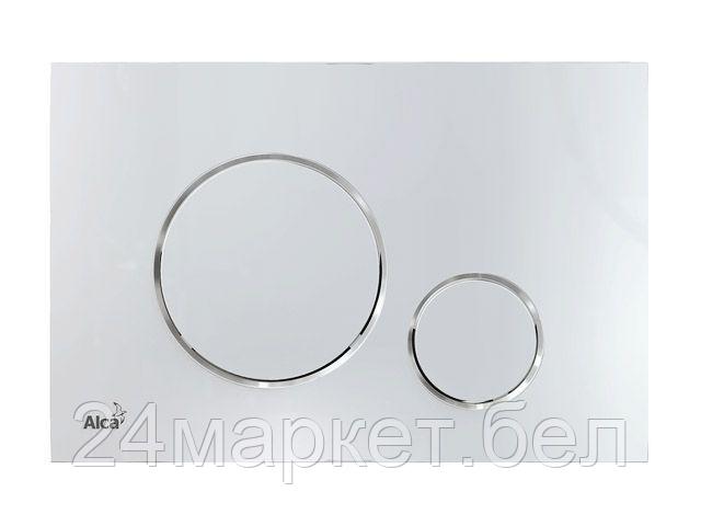 Alcaplast Чехия Кнопка управления для систем инсталляции (Хром-глянцевая), Alcaplast (Кнопка для инсталляции Alcaplast)